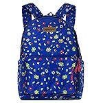 amazon basics Casual 3 Compartment Backpack for School & College | Dedicated Laptop Compartment for 15.6-Inch Laptop | Stylish & Trendy | for Women, Girls & Kids | Water-Resistant