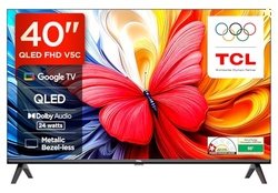 TCL 101 cms (40 inches) V5C Series Full HD Smart QLED TV Google TV 40V