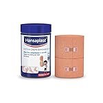Hansaplast Soft Cotton Crepe Bandage For Pain Relief | 8CM X 4MTR, Skin-Friendly | Crepe Bandage For Hands, Legs And Ankle Support | Provides Warmth And Firm Support To The Affected Area
