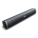 Mivi Fort Q26 Soundbar [Newly Launched] with 26W Powerful Audio, 2.0 Channel with Dual Full-Range Speakers, Multiple Input Modes, 6H Playtime, 2500mAh Battery, Made in India Soundbar for TV