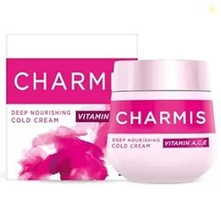Charmis Deep Nourishing Cold Cream with Vitamin A, C, E, 200ml, for Gl