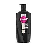 Sunsilk Radiant Black Shine Shampoo 650 ml || Infused with 3% VITA-GLOSS COMPLEX* || Gives Glass Shine Hair