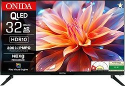 ONIDA 80 cm (32 inch) QLED HD Ready Smart Google TV 2024 Edition with