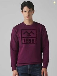 Mufti Printed Pullover Sweatshirt