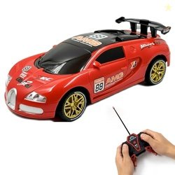 Zivvy Big Remote Control Car Red | 2.4G Rechargeable Car with 150m Ran