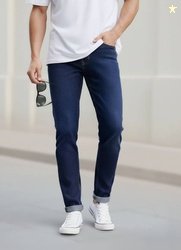 Supernova Inc. Men Slim Mid Rise Blue Jeans