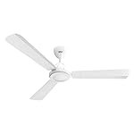 GM Excel 25 1200 mm BLDC Ceiling Fan â White | 5-Star Rated | Remote Control | 50% Energy Saving | Timer | Wide Voltage Support