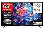 TCL 164 cm (65 inches) Metallic Bezel Less Series 4K Ultra HD Smart LED Google TV 65V6C (Black)
