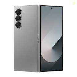Galaxy Z Fold6 5G Mobile with Galaxy AI (Silver Shadow, 12GB RAM, 256G
