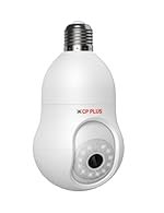 CP PLUS 3 MP Resolution Smart Wi-fi Bulb Security Camera | 360Â° View | 2 Way Talk | Motion Tracking & Detection Alert | Built-in Siren | Advanced Night Vision | IR Distance 15 Mtr. | CP-T31A