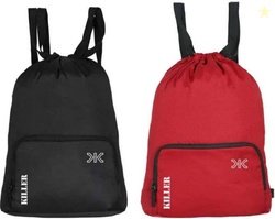 KILLER Small 15 L Backpack Doribag Duo-Pack: Combo of 2 Lightweight &