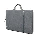 Dyazo Slim 15″ to 15.6 Inch Laptop Sleeve, Laptop Cover Case with Handle & Accessories Pocket Universal Compatible for Dell, HP, Lenovo, Asus and All Other Notebook etc. (Grey)