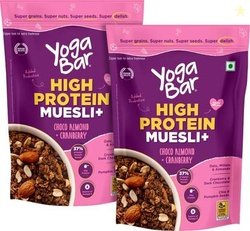 Yogabar Protein Muesli 1.7kg Choco Almond&Cranberry with Probiotics an