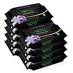 NOVEL Alcoholic Free and Aqua Glycerine (Lavendar Fragnance) Wet Tissue (Pack of 9/225 Tissues)