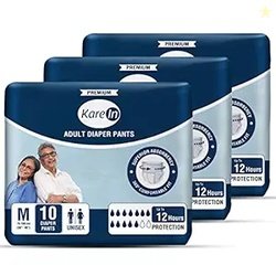 KareIn Premium Adult Diaper Pants, Medium 75-100 Cm (30- 40