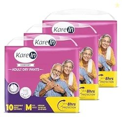 KareIn Comfort Adult Diaper Pants, Medium 75-100 Cm (30- 40