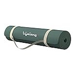Lifelong LLYM71 Yoga mat for Women & Men EVA Material 4mm Anti-Slip Mat for Workout|Exercise Mat For Home Gym | Yoga Mat-For Gym-Workout and Yoga Exercise I Green