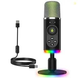 Archer Tech Lab USB Condenser Microphone for PC, Mac, PS5/PS4 Gaming S