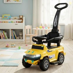 Baybee Speedy Pro Ride on Cars for Kids | Portable Baby Push Rideons w