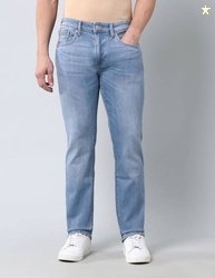 U.S. Polo Assn. Denim Co. Men Slim Mid Rise Blue Jeans
