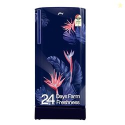 Godrej 183 L 3 Star | Toughened Glass Shelves | 24 Day Farm Freshness