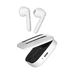 FLiX (Beetel Nitro Buds T12 Newly Launched in-Ear True Wireless,13MM Drivers & Super Bass,BT v5.0,Low Latency,IPX5 Water Resistant,Ultra Light,Type C Charging,Voice Assistant (T12, White)