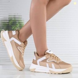 Knoos Sneakers For Women(Beige , 6)