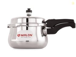 NIRLON Induction and Gas Stove Compatible Outer Lid Belly Triply Stain
