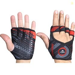 Kobo WTG-64 Weight Lifting Gym Gloves Hand Protector for Fitness Train