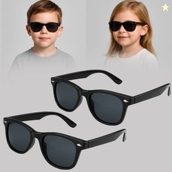 ROADWAY UV Protection Wayfarer Sunglasses (Free Size)(For Boys & Girls