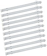 Halonix 10W LINÃAIRE PROFILE LED Cabinet Light | 1 Ft Slim LED Profile Light for Cabinet & Counter Lighting | Cool Daylight | Under Cabinet Light for Kitchen, Wardrobe & Showcase | Pack of 10