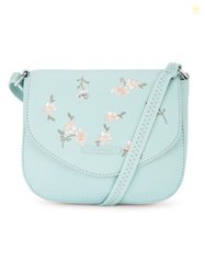 Caprese Bloomingdale Women Mint Small Sling Bag