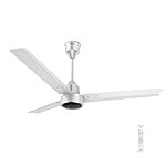 Goldmedal ORYZO BLDC 1200mm BEE Certified 5 Star Rated Ceiling Fan For Home and Office | Remote Control | Anti Dust | Smooth & Silent Operation (Angel White)