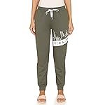 Zivame Friends Knit Poly Lounge Pant – Rifle Green