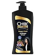 Chik Protein Therapy Shampoo| For Strong & Black Hair | With The Goodness Of Black Tea, and Flax Seeds | 650ml