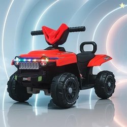 Kidsmate Falcon ATV Electric Ride-On Car | 4-Wheel, 6V 4.5Ah Rechargea