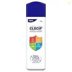 Cipla Clocip Antifungal Powder 100gm (Pack of 3)