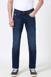 PETER ENGLAND Men Skinny Mid Rise Blue Jeans