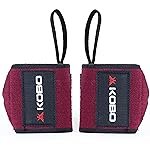 Kobo Cotton Wrist Band Stiff/Flexi for Men & Women, Wrist Supporter for Gym Wrist Wrap/Straps Gym Accessories for Men for Hand Grip & Wrist Support While Workout & Muscle Relaxation (1 Pair)