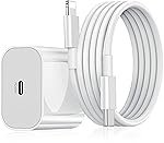 20W USB-C Fast Charger Adapter with Cable for iPhone | Type-C Power Adapter Compatible with iPhone 15,16, 17 Series | Apple-Style Fast Charging Adapter (with Cable)