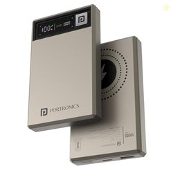 Portronics Luxcell MagClick 10k 10000 mAh 15W Magnetic Wireless Fast C