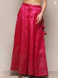 Biba Maxi Flared A-Line Skirt