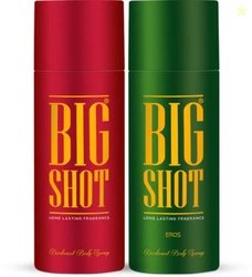 OSCAR Big Shot Red & Eros (150mlx2) Long Lasting Body Deo Deodorant Sp
