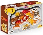 Toyzone Baby Rattles | Colorful Rattles for Little Babies | Cute Toys for Toddlers |Sound Toy | Attractive Rattle for New Born (Toyzone 11 Pcs. Baby Rattles-12580)