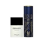 Denver Black Code Perfume 70 ML & Verve Deodorant 200 ML, Pack of 2|Long Lasting Dedorant Perfume Combo For Men