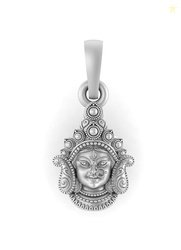 Akshat Sapphire Sterling Silver (92.5% purity) Goddess Durga Maa Penda