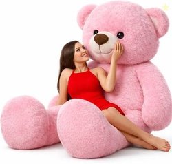 vtb retail 4 feet Pink Very Cute Long Soft Huggable American Style Ted