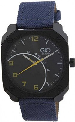 Gio Collection Analog Black Dial Men's Watch