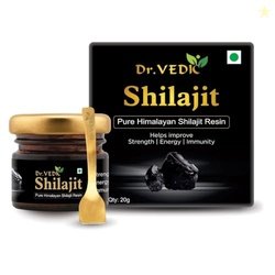 Dr Vedic 100% Pure & Natural Himalayan Shilajit/Shilajeet Resin Improv