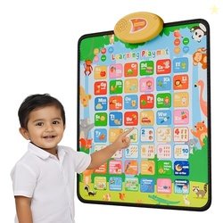 Lifelong Smart Learning Playchart Playmat for Kids 2+ Years, Quiz & Sp